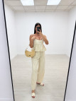 CONJUNTO PARACHUTE BEIGE